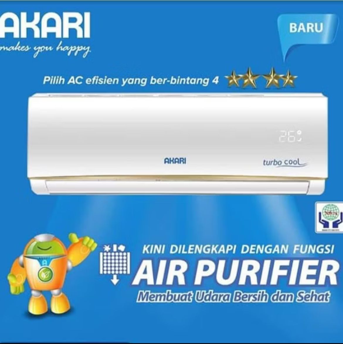 UNIT BARU 1PK LOW WATT